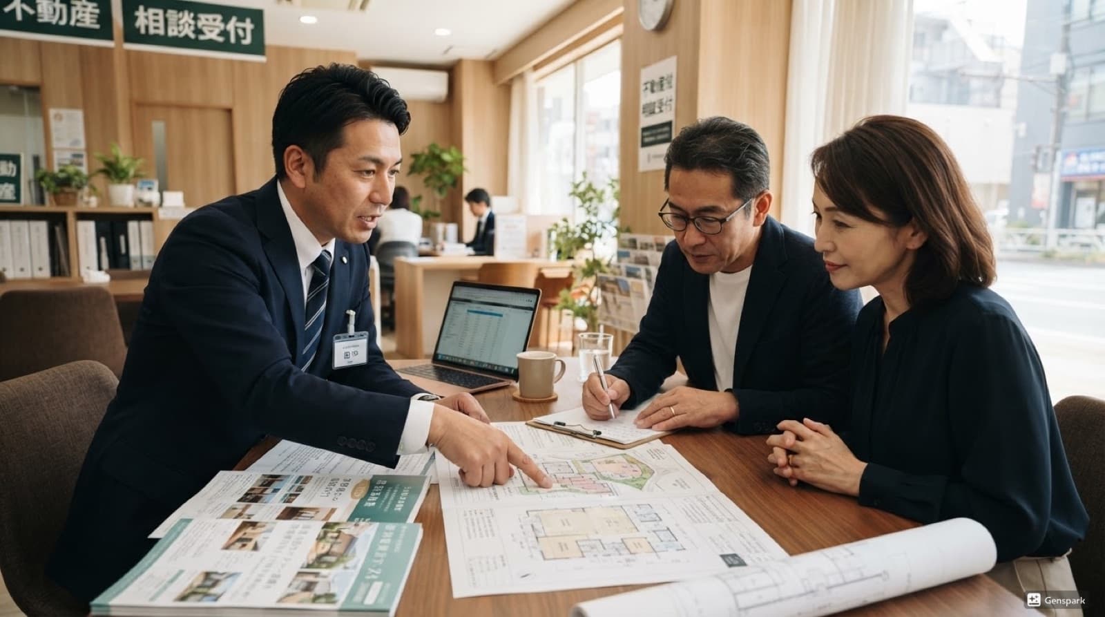 お客様と向き合う商談(イメージ)