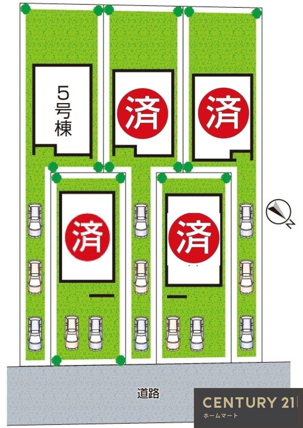 新築戸建 NEW一戸建て近江八幡市安土町常楽寺 一戸建て 全５邸第１期の詳細情報 滋賀県近江八幡市安土町常楽寺 写真21 センチュリー21ホームマート