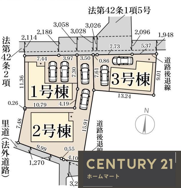 新築戸建 NEW一戸建て生駒郡斑鳩町服部1丁目 全3邸 一戸建ての詳細情報 奈良県生駒郡斑鳩町服部１ 写真19 センチュリー21ホームマート