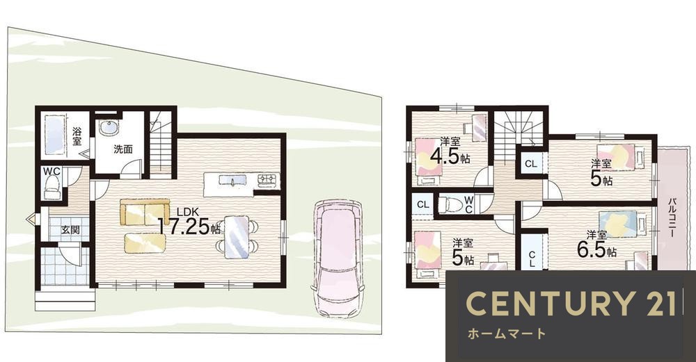 新築戸建 一戸建て大塚町２ 3998万円の詳細情報 大阪府高槻市大塚町２ 写真7 センチュリー21ホームマート