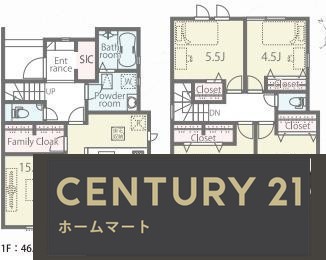 新築戸建 NEW一戸建て上瓦屋（熊取駅） 2880万円の詳細情報 大阪府泉佐野市上瓦屋 写真15 センチュリー21ホームマート