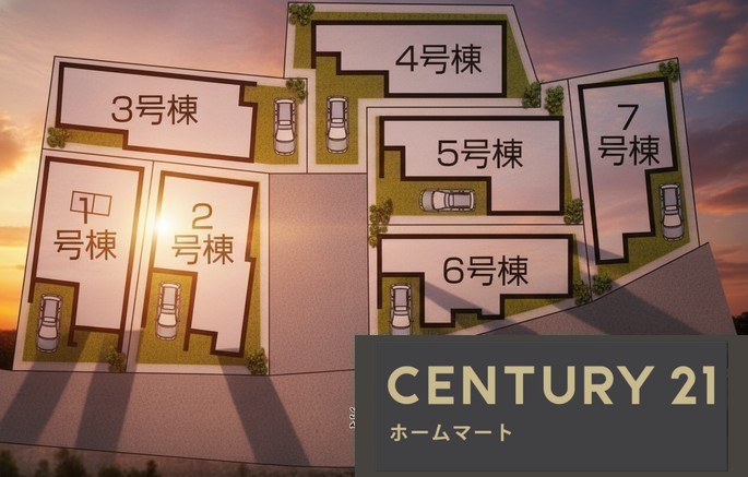 新築戸建 一戸建て上野町 3980万円～4280万円の詳細情報 大阪府茨木市上野町 写真5 センチュリー21ホームマート
