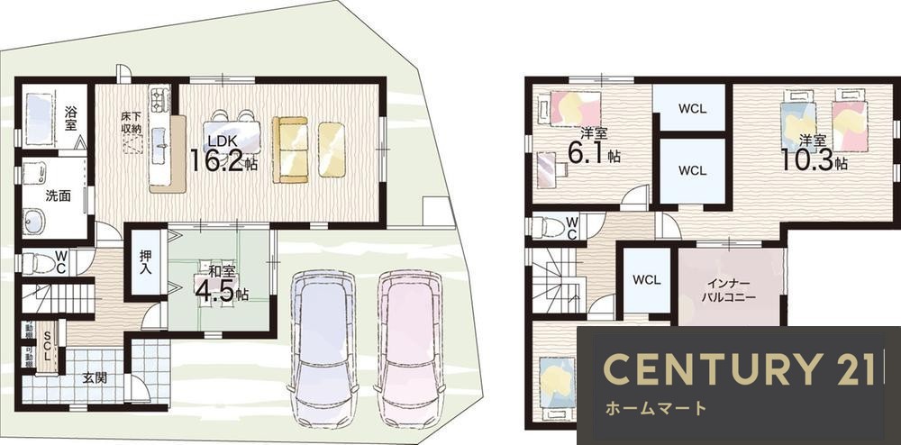 新築戸建 一戸建て七山２（東佐野駅） 2680万円～2980万円の詳細情報 大阪府泉南郡熊取町七山２ 写真16 センチュリー21ホームマート