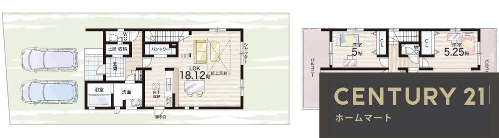 新築戸建 NEW一戸建て甲賀市水口町日電 一戸建て 全２邸の詳細情報 滋賀県甲賀市水口町日電 写真21 センチュリー21ホームマート