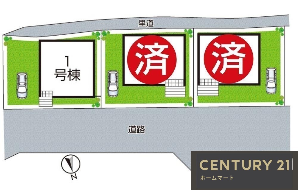 新築戸建 NEW一戸建て雄琴５（おごと温泉駅） 2780万円の詳細情報 滋賀県大津市雄琴５ 写真12 センチュリー21ホームマート