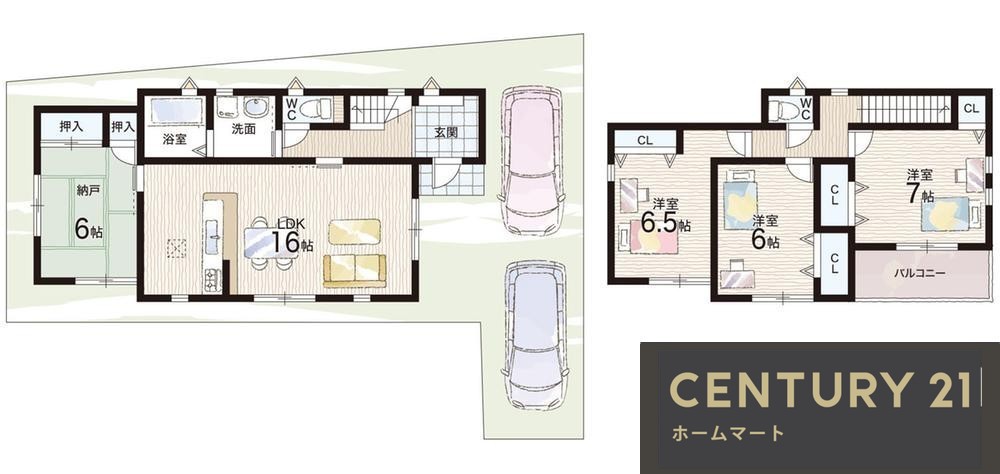 新築戸建 NEW一戸建て北余部（萩原天神駅） 3180万円の詳細情報 大阪府堺市美原区北余部 写真12 センチュリー21ホームマート