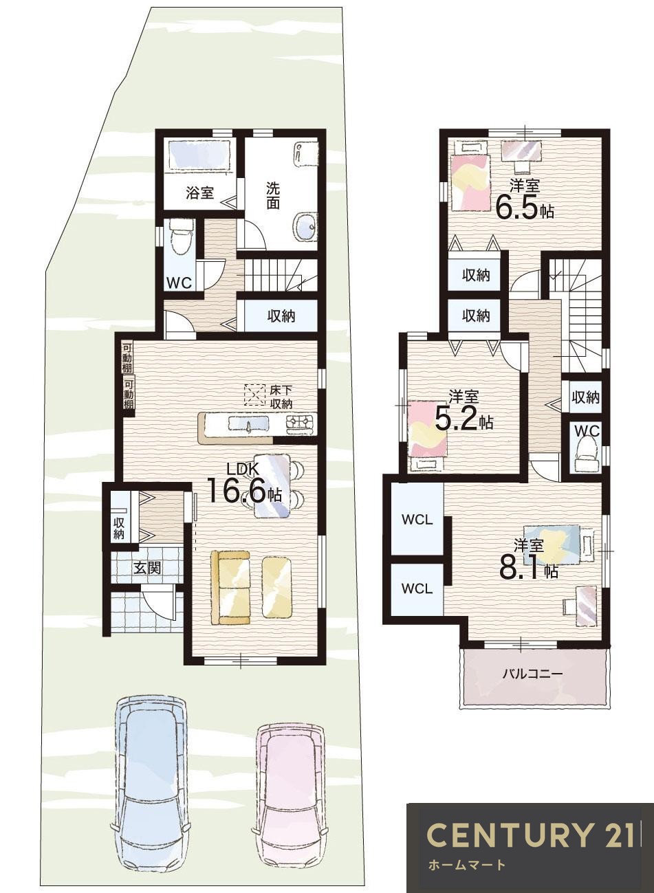 新築戸建 NEW一戸建て今熊２ 3080万円の詳細情報 大阪府大阪狭山市今熊２ 写真11 センチュリー21ホームマート
