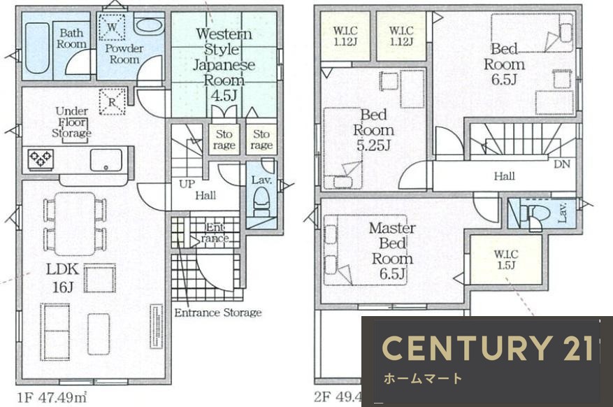 新築戸建 NEW一戸建て萩原町（南生駒駅） 3180万円～3380万円の詳細情報 奈良県生駒市萩原町 写真14 センチュリー21ホームマート