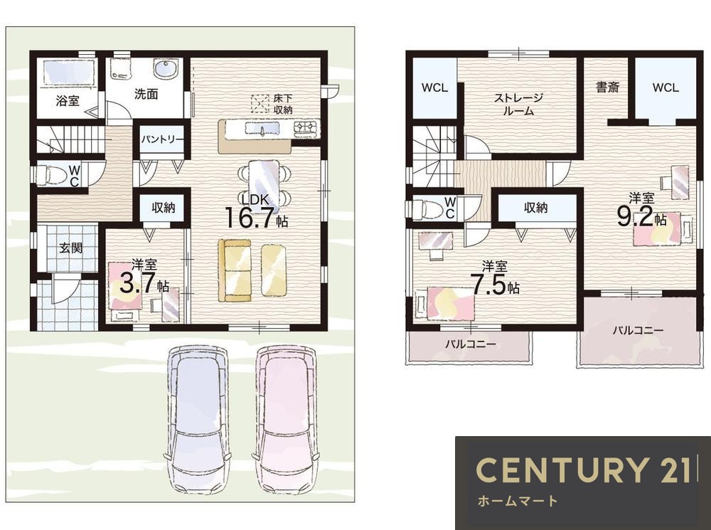 新築戸建 一戸建て泉大津市助松町 全２邸 一戸建て第２期の詳細情報 大阪府泉大津市助松町３ 写真20 センチュリー21ホームマート