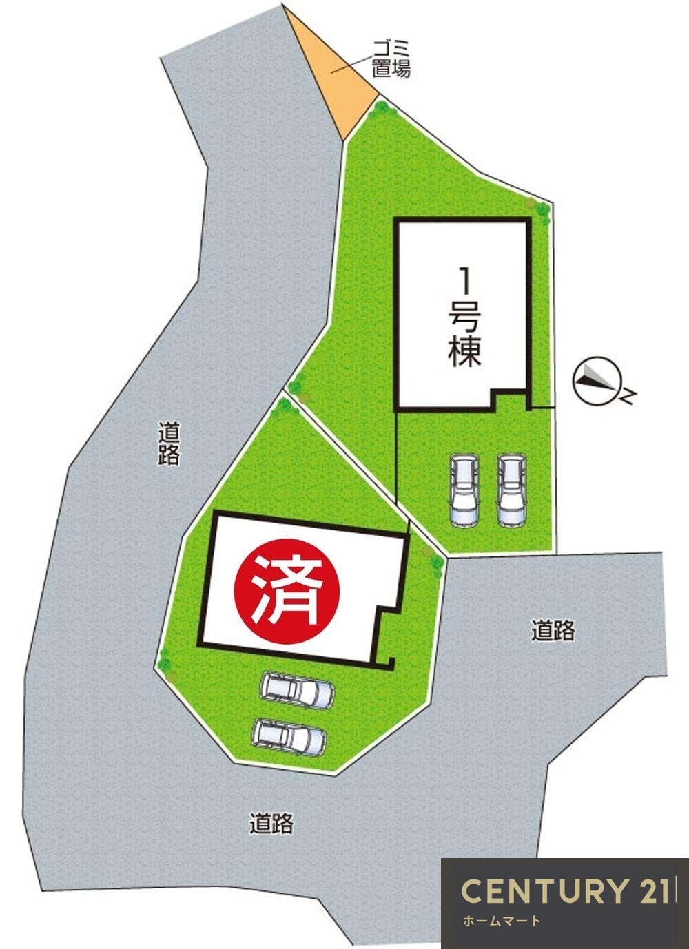 新築戸建 一戸建て三雲（三雲駅） 3080万円の詳細情報 滋賀県湖南市三雲 写真14 センチュリー21ホームマート