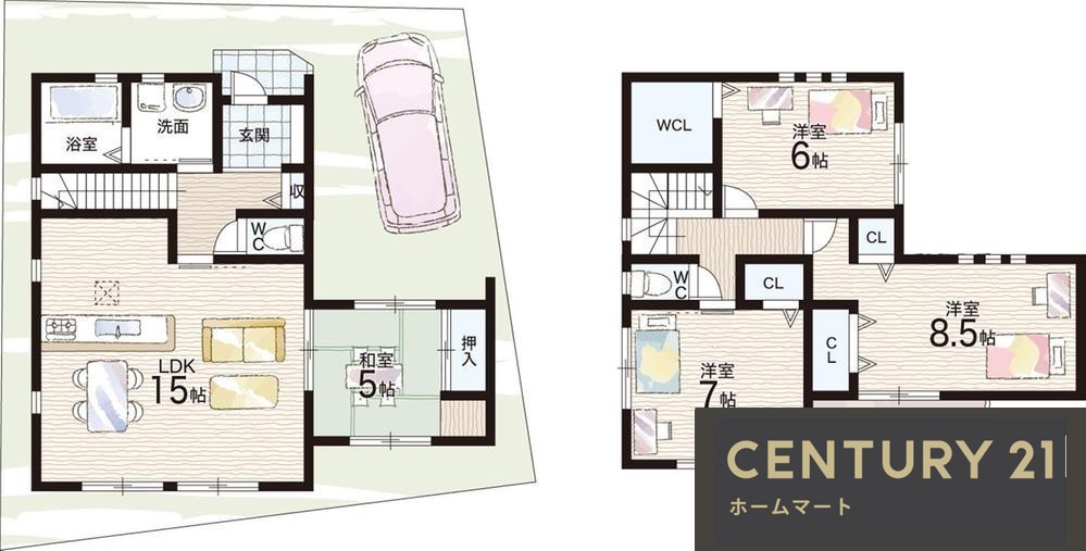 新築戸建 一戸建て玉串町西３ 3890万円の詳細情報 大阪府東大阪市玉串町西３ 写真14 センチュリー21ホームマート