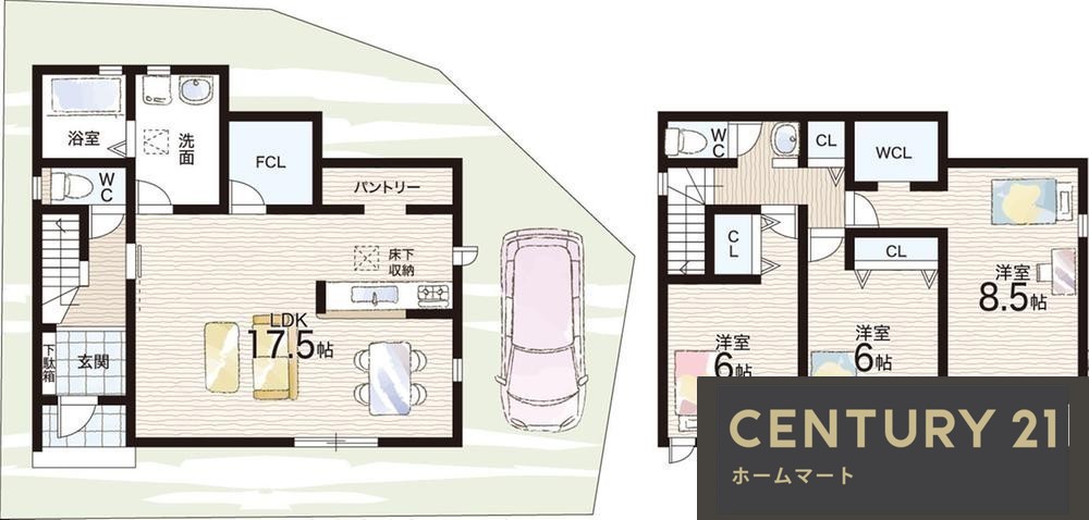 新築戸建 一戸建て岡山町 2680万円の詳細情報 大阪府岸和田市岡山町 写真11 センチュリー21ホームマート
