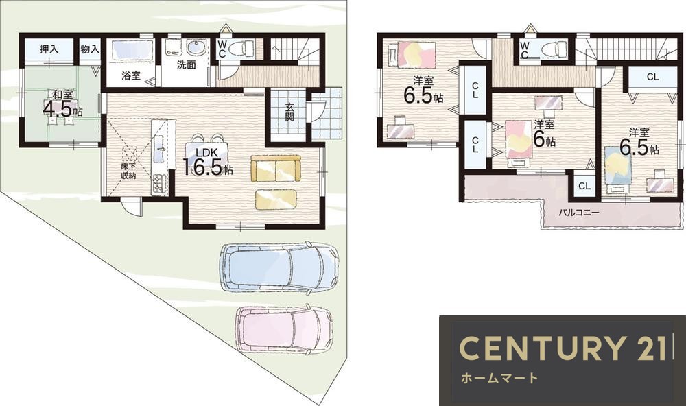 新築戸建 NEW一戸建て誉田７（道明寺駅） 2930万円～3030万円の詳細情報 大阪府羽曳野市誉田７ 写真12 センチュリー21ホームマート