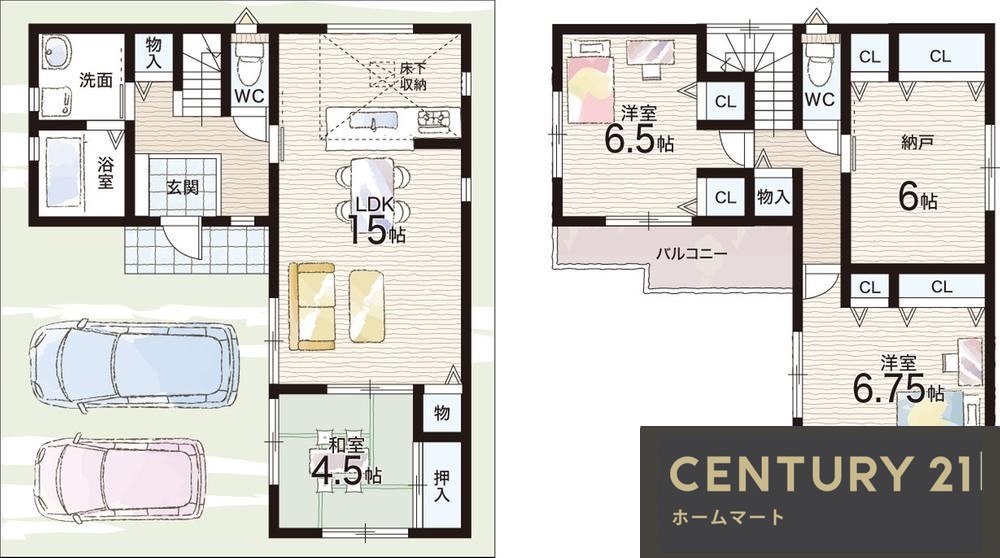 新築戸建 NEW一戸建て誉田７（道明寺駅） 2930万円～3030万円の詳細情報 大阪府羽曳野市誉田７ 写真15 センチュリー21ホームマート