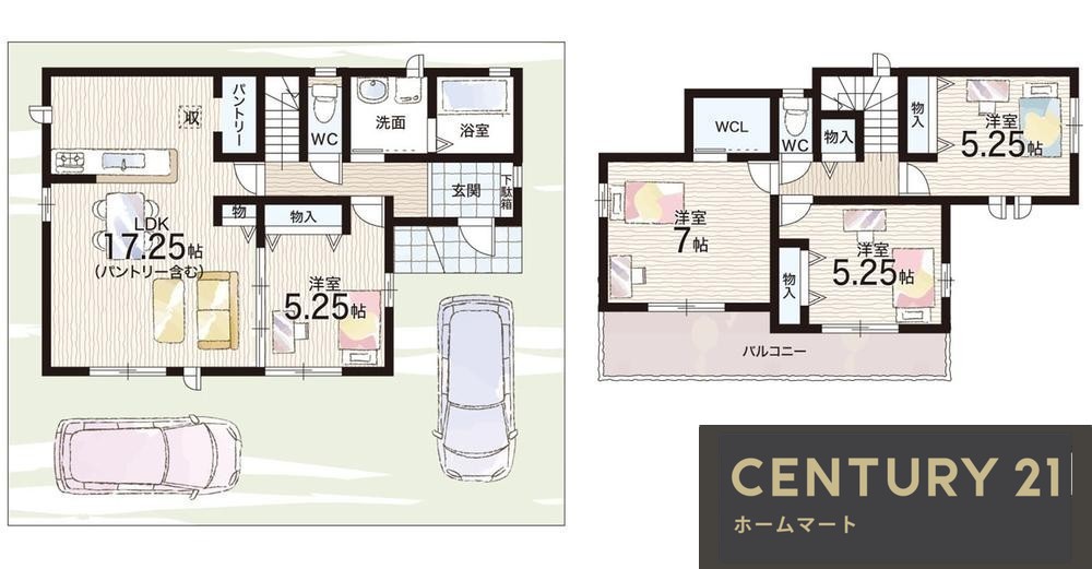 新築戸建 一戸建て福万寺町４ 3190万円・3290万円の詳細情報 大阪府八尾市福万寺町４ 写真14 センチュリー21ホームマート