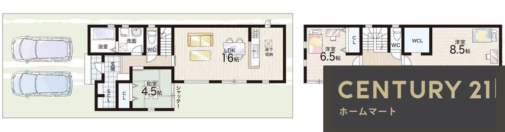新築戸建 一戸建て橿原市常盤町 全5邸 一戸建て第1期の詳細情報 奈良県橿原市常盤町 写真23 センチュリー21ホームマート