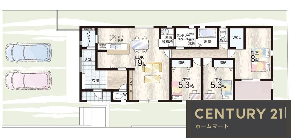 新築戸建 一戸建て成田東町 5480万円の詳細情報 大阪府寝屋川市成田東町 写真5 センチュリー21ホームマート