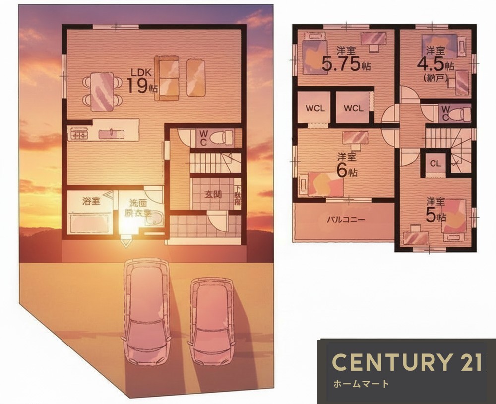 新築戸建 一戸建て京都市北区上賀茂北ノ原町 一戸建て 全１０邸第３期の詳細情報 京都府京都市北区上賀茂北ノ原町 写真21 センチュリー21ホームマート