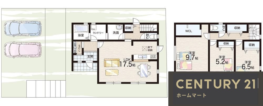 新築戸建 一戸建て若松台３ 4780万円・4980万円の詳細情報 大阪府堺市南区若松台３ 写真15 センチュリー21ホームマート