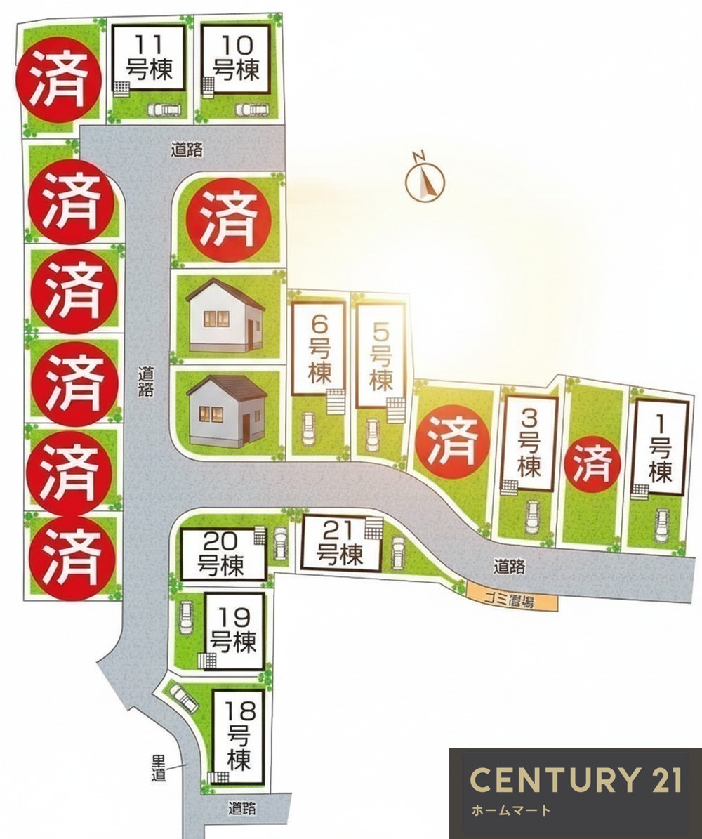 新築戸建 一戸建て長尾峠町 2880万円～3180万円の詳細情報 大阪府枚方市長尾峠町34-18 写真5 センチュリー21ホームマート