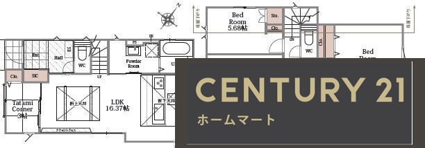 新築戸建 NEW一戸建て香里ケ丘５ 4490万円・4690万円の詳細情報 大阪府枚方市香里ケ丘５ 写真10 センチュリー21ホームマート
