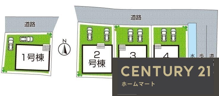 新築戸建 NEW一戸建て今国府町（筒井駅） 2980万円～3180万円の詳細情報 奈良県大和郡山市今国府町 写真12 センチュリー21ホームマート