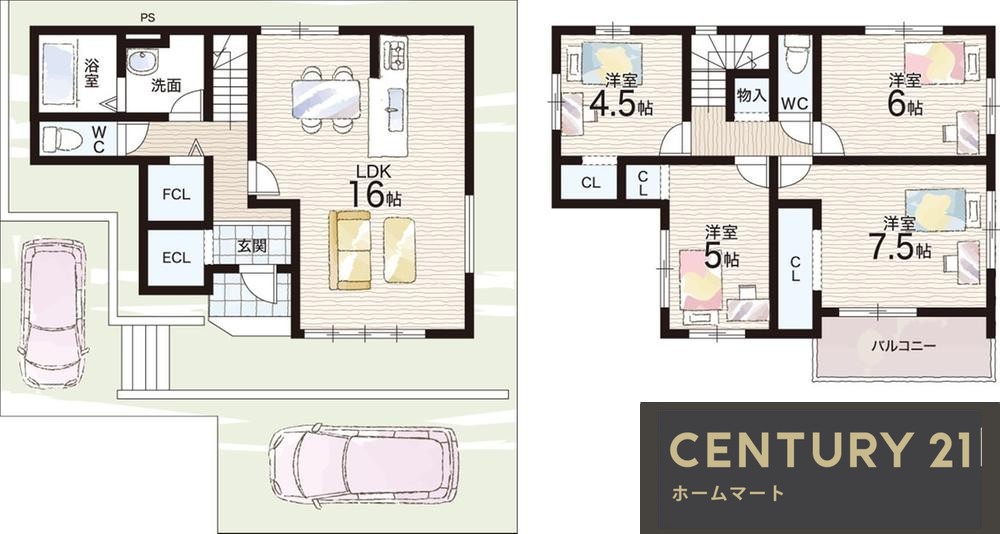 新築戸建 NEW一戸建て三日市町（三日市町駅） 3798万円～4098万円の詳細情報 大阪府河内長野市三日市町 写真14 センチュリー21ホームマート