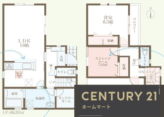 新築戸建 NEW一戸建て菩提 2980万円の詳細情報 大阪府堺市美原区菩提 写真12 センチュリー21ホームマート