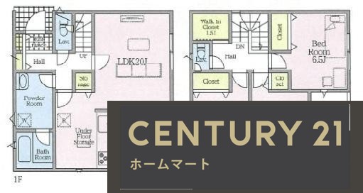 新築戸建 NEW一戸建て生駒郡平群町下垣内 全7邸 一戸建て第5期の詳細情報 奈良県生駒郡平群町大字下垣内 写真14 センチュリー21ホームマート